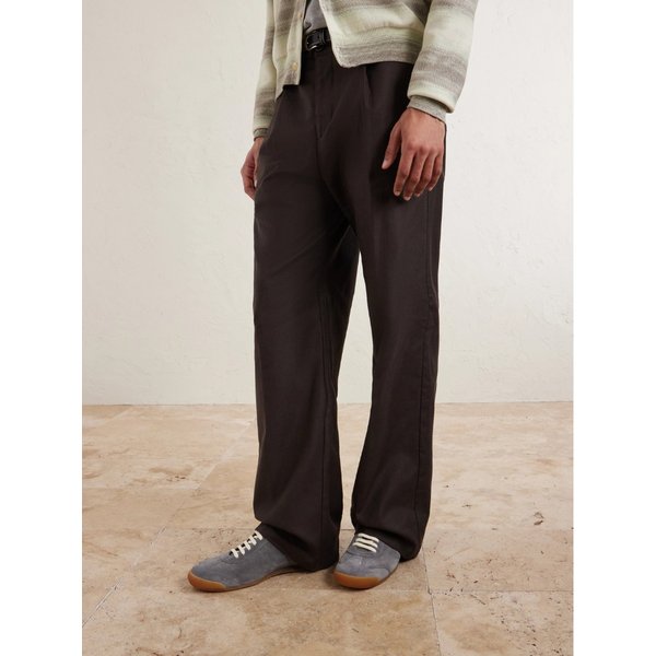 헤이즐 001 가죽 트리밍 스웨이드 스니커즈 46376663162973542