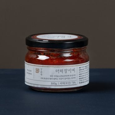 발효:곳간 [강순옥] 더덕 장아찌 300g
