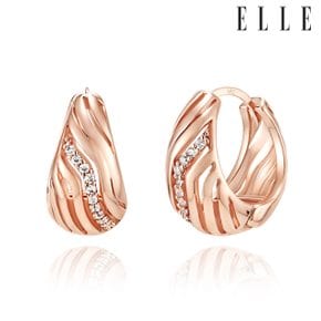 14K GF 큐빅 페블 귀걸이 ELGPEE465