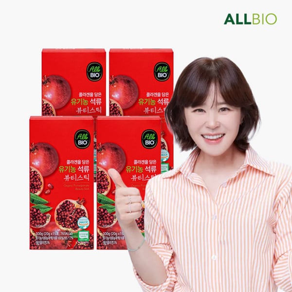 유기농 석류 뷰티스틱 4박스X15포(60포)