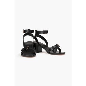 Cathalya buckled leather sandals 블랙 1647597285924354