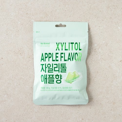 노브랜드 자일리톨 애플향 135g