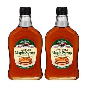 메이플그로브팜 메이플 시럽 Maple Grove Farms Maple Syrup 12oz 2개