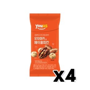 유어스 유자마카&메이플피칸 견과류간식 30g x 4개