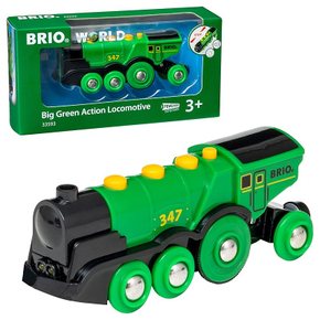 BRIO WORLD 빅 그린 액션 기관차 33593