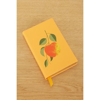 SMYTHSON 스마이슨 애플 체셔 프린트 텍스처드 가죽 노트북 오렌지 46376663162993452