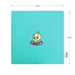 루니툰)트위티메모리폼사각방석