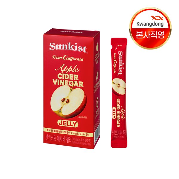 썬키스트 애사비 젤리 1박스