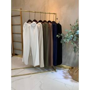 / 첸트 스트링 와이드 린넨 팬츠 6color C