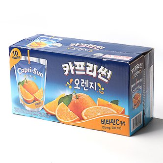 농심 카프리썬 (오렌지) 200ml x 10개