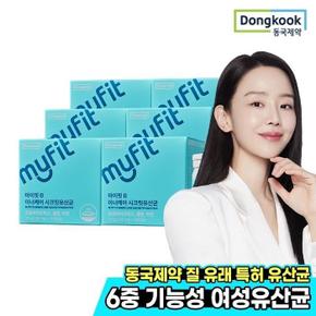 동국제약 마이핏 이너케어 시크릿유산균 30캡슐 6박스