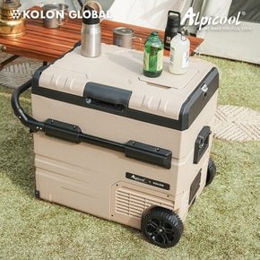 Xpro55 샌드베이지 차량용냉장고 캠핑냉장고 코오롱수입 베이지 휴대용 이동식 차박