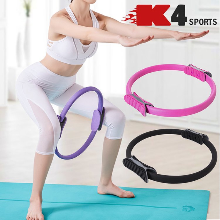 요가 및 필라테스 링 사용법(서클링 스트레칭과 훌륭한 복부 운동)