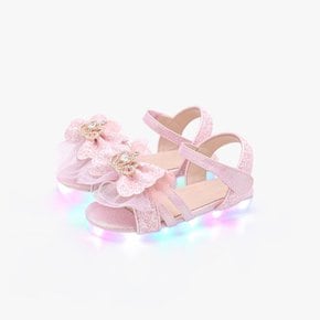 [키펀트] LED 티아라 코르사주 여아 샌들 SA-04