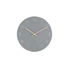  독일 칼슨 벽시계 인테리어시계 1324656 SA2021/10 Wall Clock Charm Engraved Numbers Small Mo
