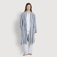 스트라이프 테리 가운 블루 J62N902114151