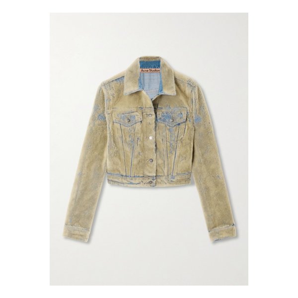 플록 데님 재킷 멀티컬러 46376663162975956