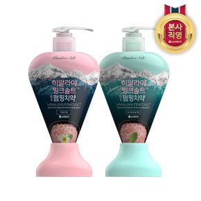 히말라야 핑크솔트 펌핑치약 285g x 3개(2종 1택)