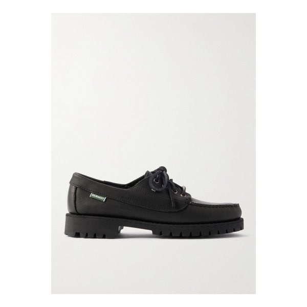 가죽 보트 슈즈 블랙 46376663162884795