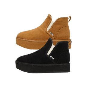 VANS 반스 SLIP ON MID B 슬립 온 미드 비 스웨이드 통굽 퍼 부츠 V8068 블랙 브라운