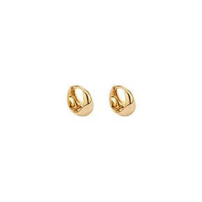 [925 silver] Deux.silver.101 / baby pigling earring (gold ver.)