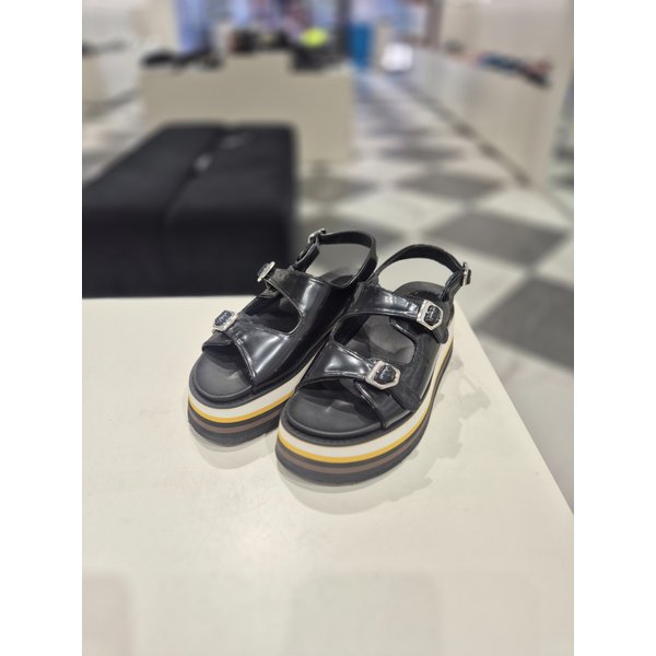 [여주점] Buckle strap sandal(black)_DG2AM24003BLK