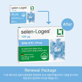 셀렌로게스 무기셀레늄 셀레늄 로게스 100μg 60정 1박스