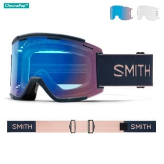 SMITH Squad XL MTB 스쿼드 XL 엠티비 고글 French Navy 프렌치 네이비 / 크로마팝 콘트라스트 로즈 플래쉬