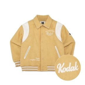 [공식](정상가 : 299,000원) 울 바시티 자켓 BEIGE