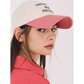 TWO-TONE BALL CAP(PINK)