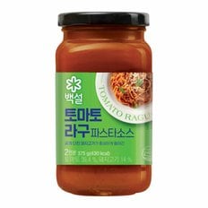 CJ제일제당 백설 토마토 라구 파스타소스 375g x6개