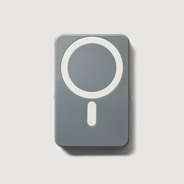 JAJU 맥세이프 고속 충전 보조배터리(5,000mAh) 차콜