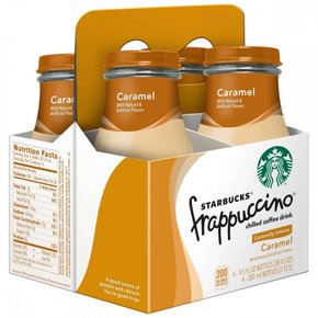 StarbucksÂ®스타벅스 프라푸치노 캐러멜 커피 드링크 - 4pk