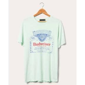 4226068 Junk Food Clothing Budweiser Label Vintage Tee