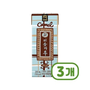 유어스 카멜 미숫가루 팩음료 235ml x 3개