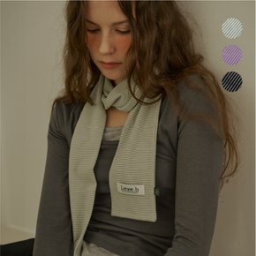 미니 머플러 스트라이프 Mini muffler Stripe_3colors