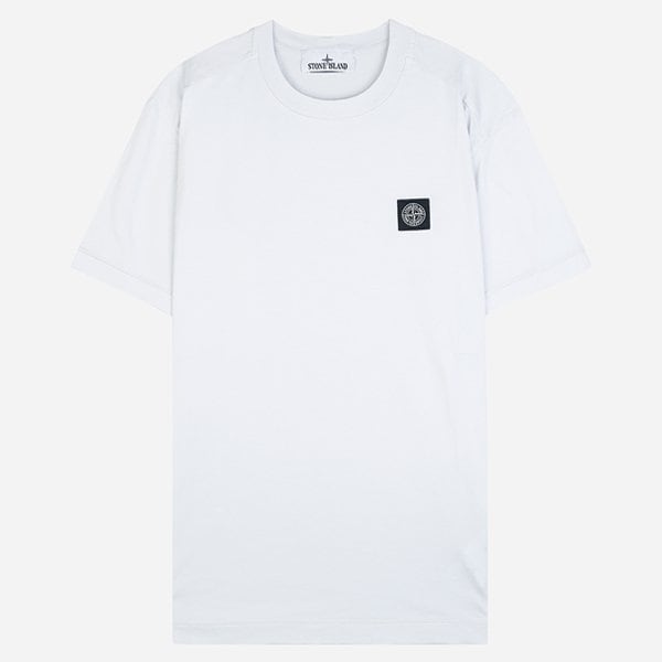 [시흥점] 6S 2100027 S0013 V0041 로고 패치 반팔 티셔츠 스카이 블루