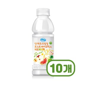 덴마크드링킹 포스트바이오틱스 프룻믹스제로 페트음료 500ml x 10개