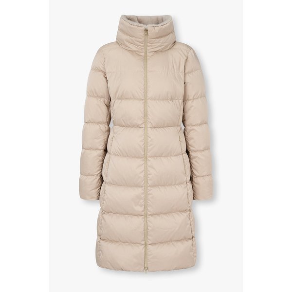 여성 인사이드 퍼 하이넥 다운 패딩 코트 4625302528000