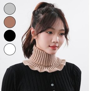 넥워머 머플러 목도리 니트 페이크 목폴라