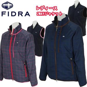  5826628 FD5GUY01 FIDRA 피드라 3WAY 체크 재킷 여성 골프웨어 CA3502590