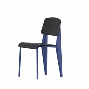 Vitra 스탠다드 체어_다크 오크, 블루 마르쿨