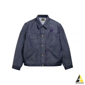 NEEDLES 니들스 24 Penny Jean Jacket Navy (OT186) (페니 진 자켓)