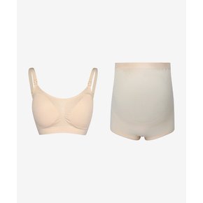 뱀부 수유브라 산전팬티 세트 NXPOU5501NXPOU7551