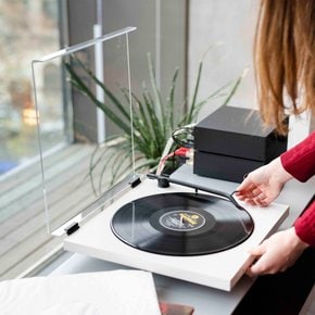 유러피안 미니멀리즘 블루투스 턴테이블 TONE Turn-table+DustCover White