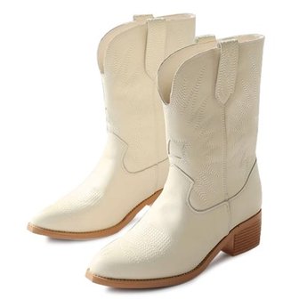 텐바이텐 kami et muse Embroidery western boots_KM23w149