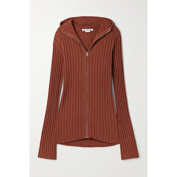 후드 리브 코튼 가디건 46376663162871129