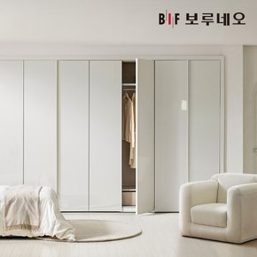 보루네오 글램 붙박이장 하이그로시 안방 여닫이 맞춤 가구 30cm 8자 9자 10자 11자 12자 13자 E