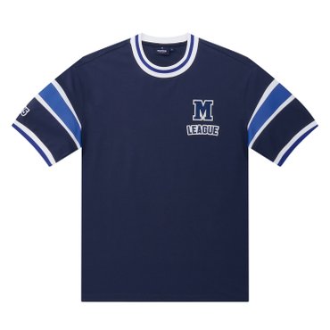 MARTINE GOLF [정상가 138000원]남성 마틴리그 라운드셔츠 네이비 (QM0DKS21549)