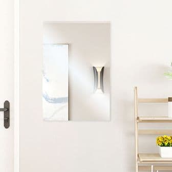 오너클랜 벽에 붙이는 안전 아크릴 거울(20x30cm)